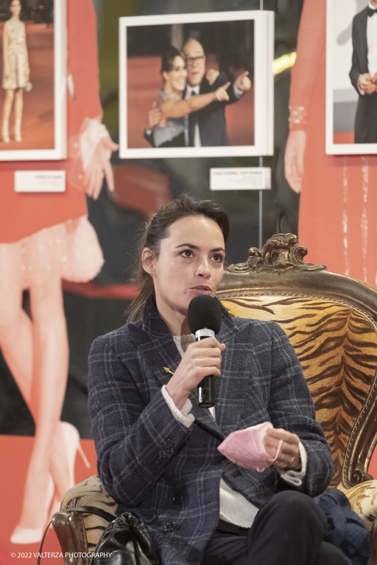 _DSF3718.jpg - 14/02/2022.Torino. A dieci anni dal successo internazionale di The Artist - premiato con cinque Oscar, tre Golden Globe, sette BAFTA e sei CÃ©sar - il regista Michel Hazanavicius e lâ€™attrice consorte BÃ©rÃ©nice Bejo sono stati ospiti del Museo Nazionale del Cinema per una masterclass. Nella foto BÃ©rÃ©nice Bejo