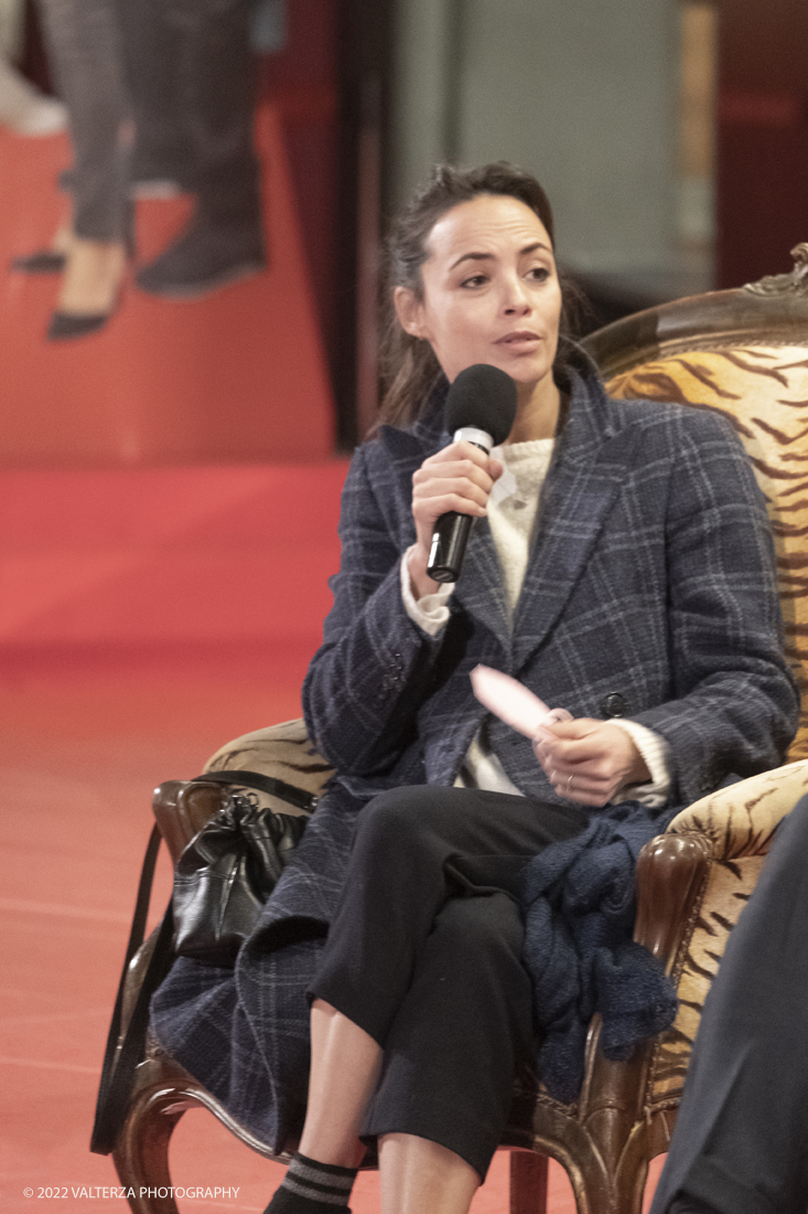 _DSF3752.jpg - 14/02/2022.Torino. A dieci anni dal successo internazionale di The Artist - premiato con cinque Oscar, tre Golden Globe, sette BAFTA e sei CÃ©sar - il regista Michel Hazanavicius e lâ€™attrice consorte BÃ©rÃ©nice Bejo sono stati ospiti del Museo Nazionale del Cinema per una masterclass. Nella foto BÃ©rÃ©nice Bejo