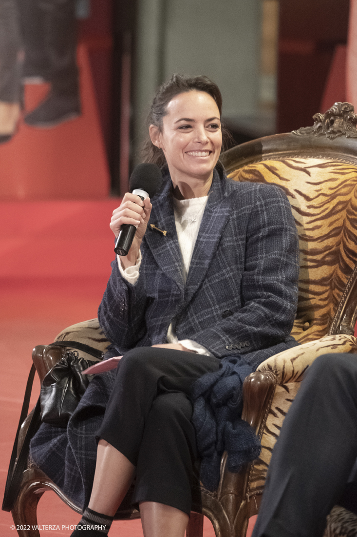 _DSF3755.jpg - 14/02/2022.Torino. A dieci anni dal successo internazionale di The Artist - premiato con cinque Oscar, tre Golden Globe, sette BAFTA e sei CÃ©sar - il regista Michel Hazanavicius e lâ€™attrice consorte BÃ©rÃ©nice Bejo sono stati ospiti del Museo Nazionale del Cinema per una masterclass. Nella foto BÃ©rÃ©nice Bejo