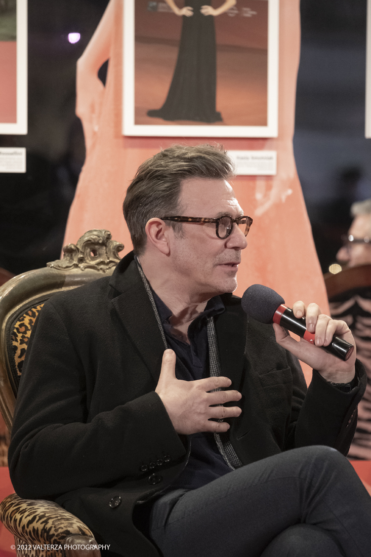 _DSF3767.jpg - 14/02/2022.Torino. A dieci anni dal successo internazionale di The Artist - premiato con cinque Oscar, tre Golden Globe, sette BAFTA e sei CÃ©sar - il regista Michel Hazanavicius e lâ€™attrice consorte BÃ©rÃ©nice Bejo sono stati ospiti del Museo Nazionale del Cinema per una masterclass. Nella foto il regista Michel Hazanavicius