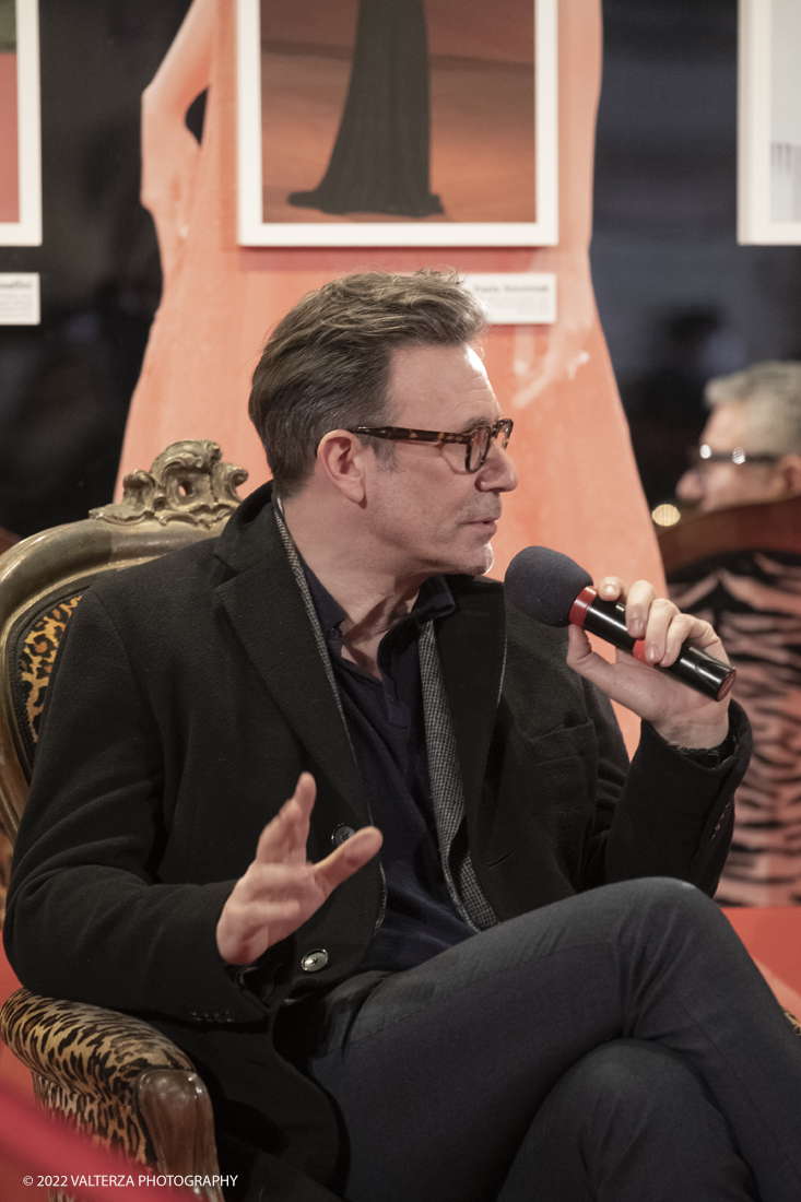_DSF3771.jpg - 14/02/2022.Torino. A dieci anni dal successo internazionale di The Artist - premiato con cinque Oscar, tre Golden Globe, sette BAFTA e sei CÃ©sar - il regista Michel Hazanavicius e lâ€™attrice consorte BÃ©rÃ©nice Bejo sono stati ospiti del Museo Nazionale del Cinema per una masterclass. Nella foto il regista Michel Hazanavicius