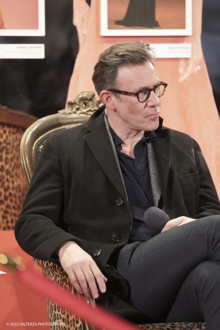 _DSF3777.jpg - 14/02/2022.Torino. A dieci anni dal successo internazionale di The Artist - premiato con cinque Oscar, tre Golden Globe, sette BAFTA e sei CÃ©sar - il regista Michel Hazanavicius e lâ€™attrice consorte BÃ©rÃ©nice Bejo sono stati ospiti del Museo Nazionale del Cinema per una masterclass. Nella foto il regista Michel Hazanavicius