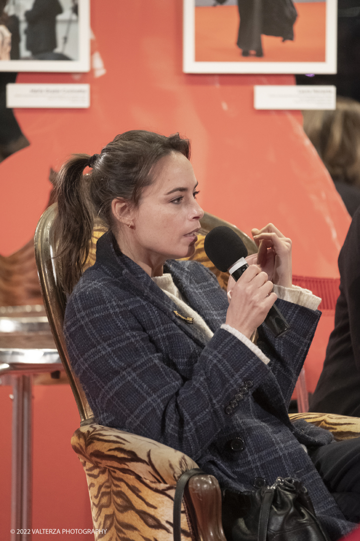 _DSF3827.jpg - 14/02/2022.Torino. A dieci anni dal successo internazionale di The Artist - premiato con cinque Oscar, tre Golden Globe, sette BAFTA e sei CÃ©sar - il regista Michel Hazanavicius e lâ€™attrice consorte BÃ©rÃ©nice Bejo sono stati ospiti del Museo Nazionale del Cinema per una masterclass. Nella foto BÃ©rÃ©nice Bejo