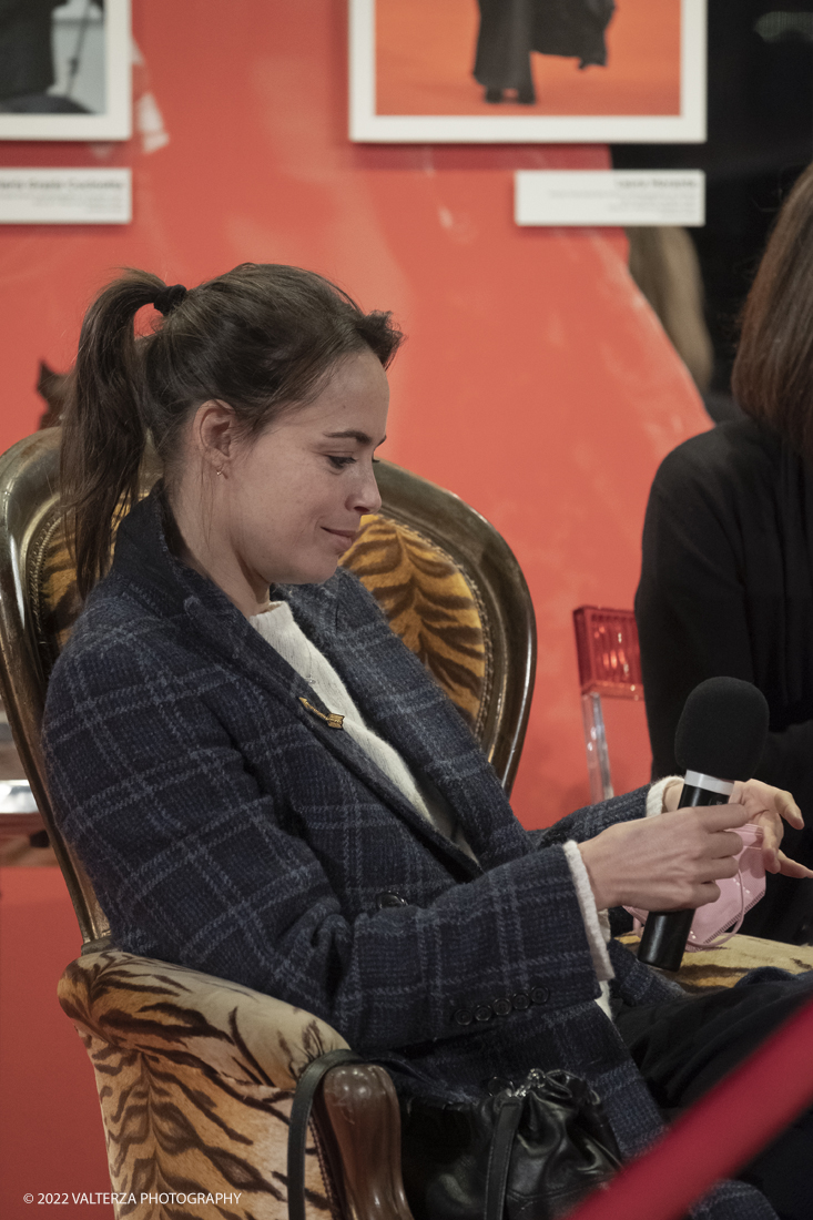 _DSF3877.jpg - 14/02/2022.Torino. A dieci anni dal successo internazionale di The Artist - premiato con cinque Oscar, tre Golden Globe, sette BAFTA e sei CÃ©sar - il regista Michel Hazanavicius e lâ€™attrice consorte BÃ©rÃ©nice Bejo sono stati ospiti del Museo Nazionale del Cinema per una masterclass. Nella foto BÃ©rÃ©nice Bejo