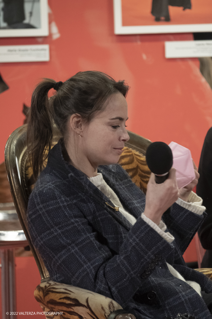 _DSF3881.jpg - 14/02/2022.Torino. A dieci anni dal successo internazionale di The Artist - premiato con cinque Oscar, tre Golden Globe, sette BAFTA e sei CÃ©sar - il regista Michel Hazanavicius e lâ€™attrice consorte BÃ©rÃ©nice Bejo sono stati ospiti del Museo Nazionale del Cinema per una masterclass. Nella foto BÃ©rÃ©nice Bejo