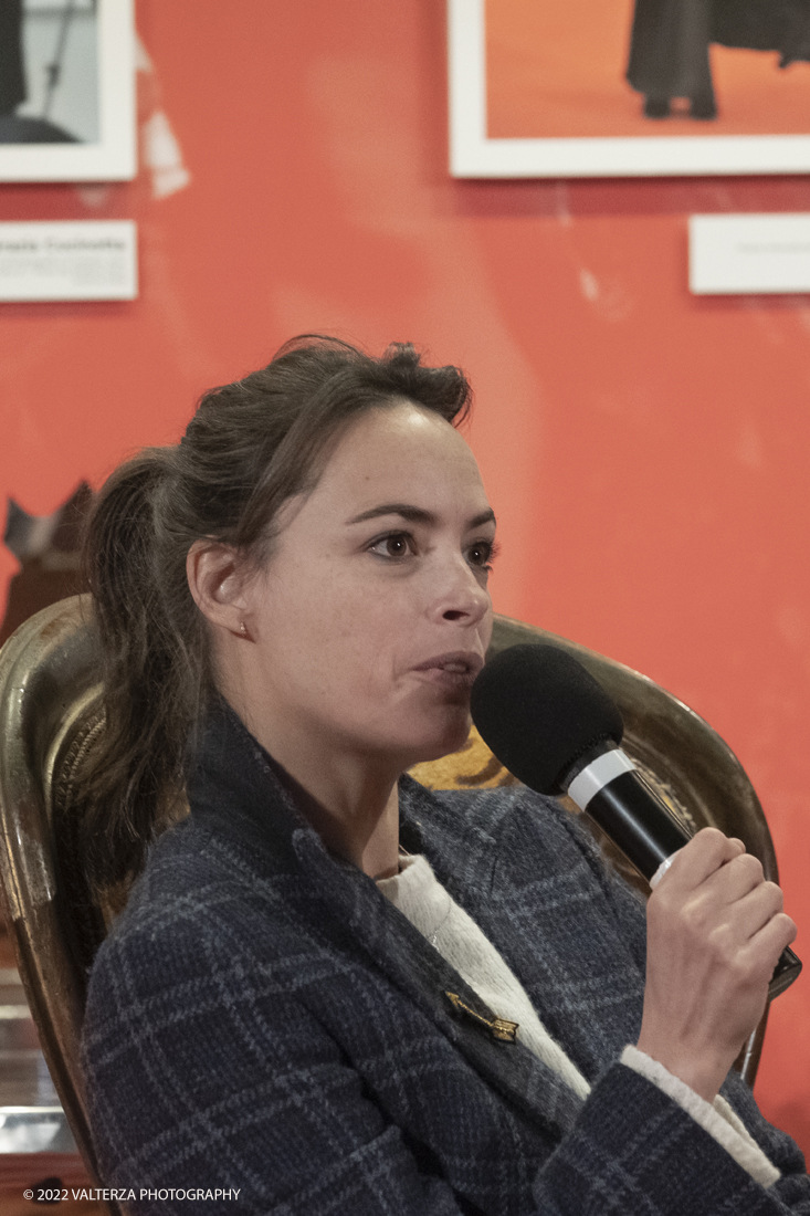 _DSF3963.jpg - 14/02/2022.Torino. A dieci anni dal successo internazionale di The Artist - premiato con cinque Oscar, tre Golden Globe, sette BAFTA e sei CÃ©sar - il regista Michel Hazanavicius e lâ€™attrice consorte BÃ©rÃ©nice Bejo sono stati ospiti del Museo Nazionale del Cinema per una masterclass. Nella foto BÃ©rÃ©nice Bejo