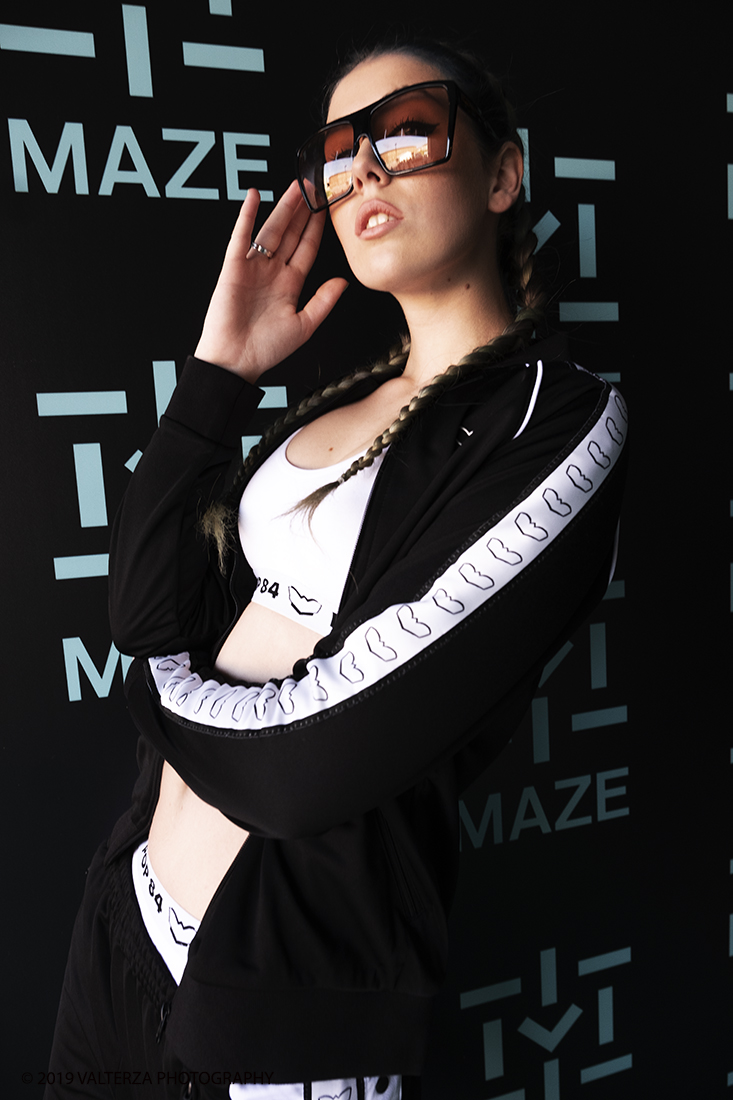 DSCF7791.jpg - 08/06/2019. Torino, Maze, il festival dedicato al mondo dello Streetwear e della Streetculture. Street fashion con la modella Benedetta.