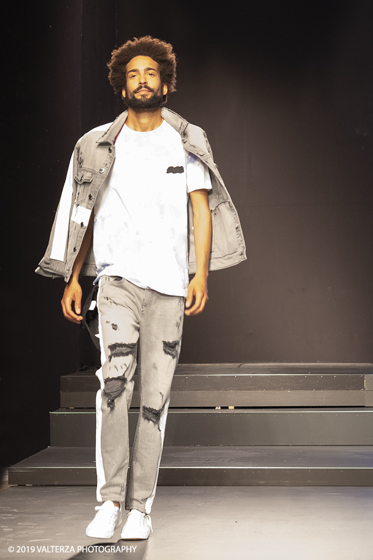 DSCF9548.jpg - 08/06/2019. Torino, Maze, il festival dedicato al mondo dello Streetwear e della Streetculture. Nella foto sfilata del brand MFN