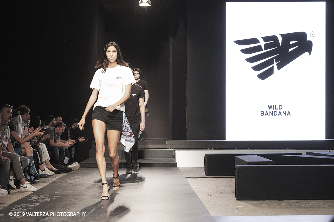 _DSF7099.jpg - 08/06/2019. Torino, Maze, il festival dedicato al mondo dello Streetwear e della Streetculture. Nella foto sfilata del brand WILD BANANA