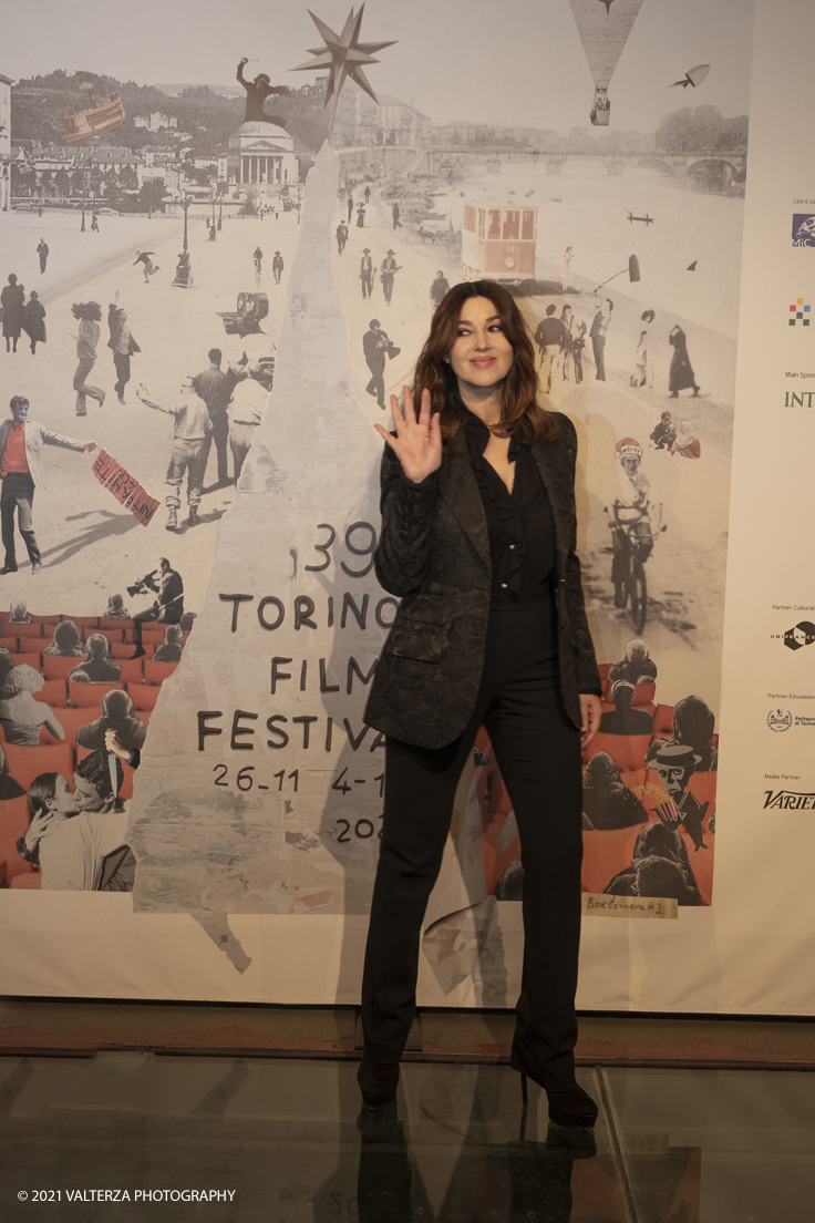 _DSF7697.jpg - 30/11/2021. Torino. Conferenza stampa e Photocall con Monica Bellucci per il film The girl in the Fountain. Nella foto Monica Bellucci
