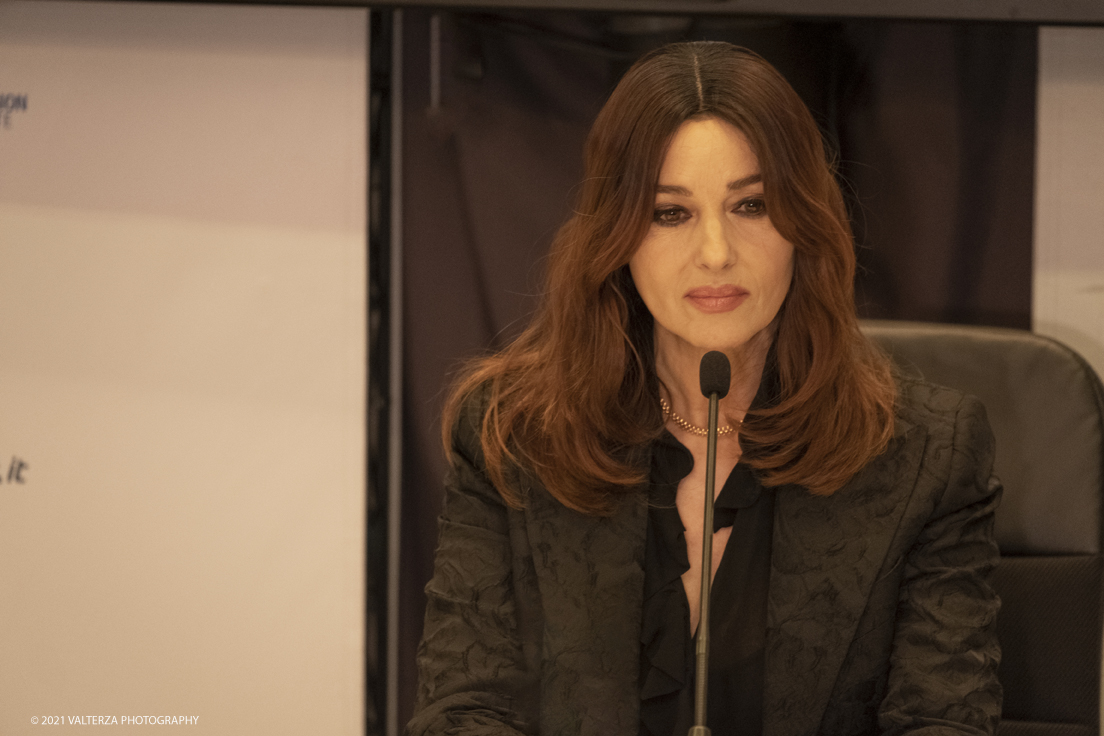 _DSF7919.jpg - 30/11/2021. Torino. Conferenza stampa e Photocall con Monica Bellucci per il film The girl in the Fountain. Nella foto Monica Bellucci