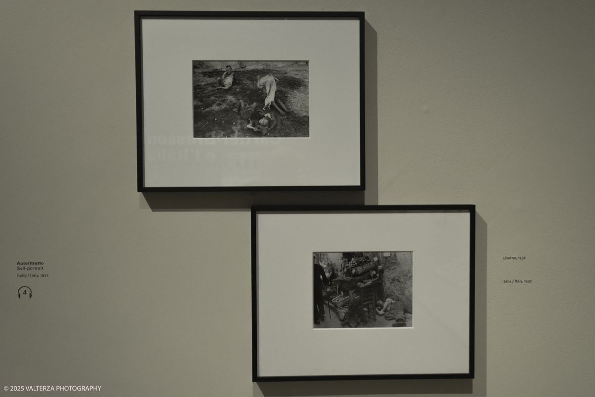 DSCF0021.jpg - Italy, Turin, February 13, 2025. CAMERA - Centro Italiano per la Fotografia presents the exhibition â€œHenri Cartier-Bresson e lâ€™Italiaâ€�, an unpublished  images from the first trip to Italy