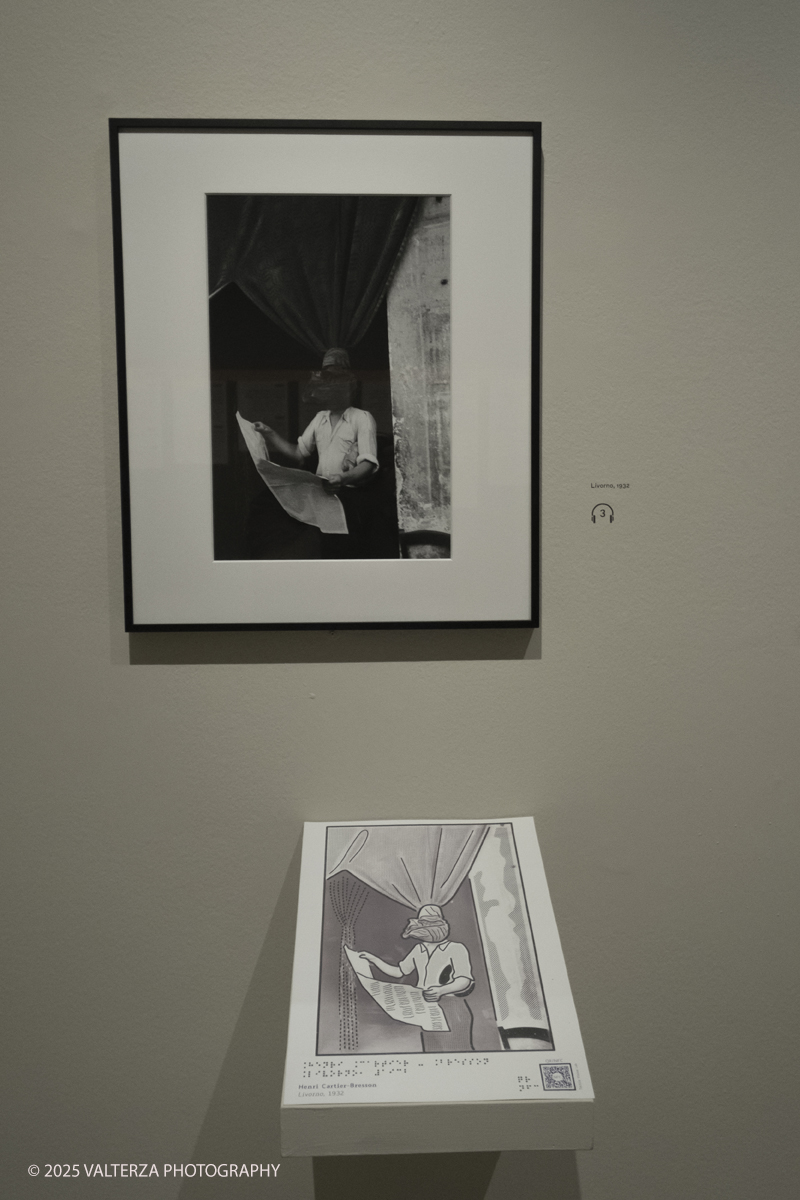 DSCF0028.jpg - Italy, Turin, February 13, 2025. CAMERA - Centro Italiano per la Fotografia presents the exhibition â€œHenri Cartier-Bresson e lâ€™Italiaâ€�, an unpublished  images from the first trip to Italy