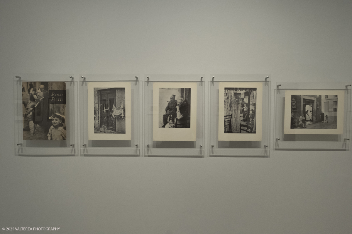DSCF0054.jpg - Italy, Turin, February 13, 2025. CAMERA - Centro Italiano per la Fotografia presents the exhibition â€œHenri Cartier-Bresson e lâ€™Italiaâ€�, an unpublished story, signed by H.C.B. on the history of the  Italian countrry from 1932 to 1973. Into the picture images part of the project Everything happens in the square (1951)