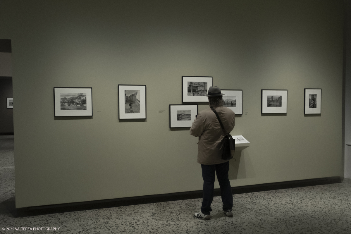DSCF0071.jpg - Italy, Turin, February 13, 2025. CAMERA - Centro Italiano per la Fotografia presents the exhibition â€œHenri Cartier-Bresson e lâ€™Italiaâ€�, an unpublished story, signed by H.C.B. on the history of the  Italian countrry from 1932 to 1973. Into the picture visiting the exhibition
