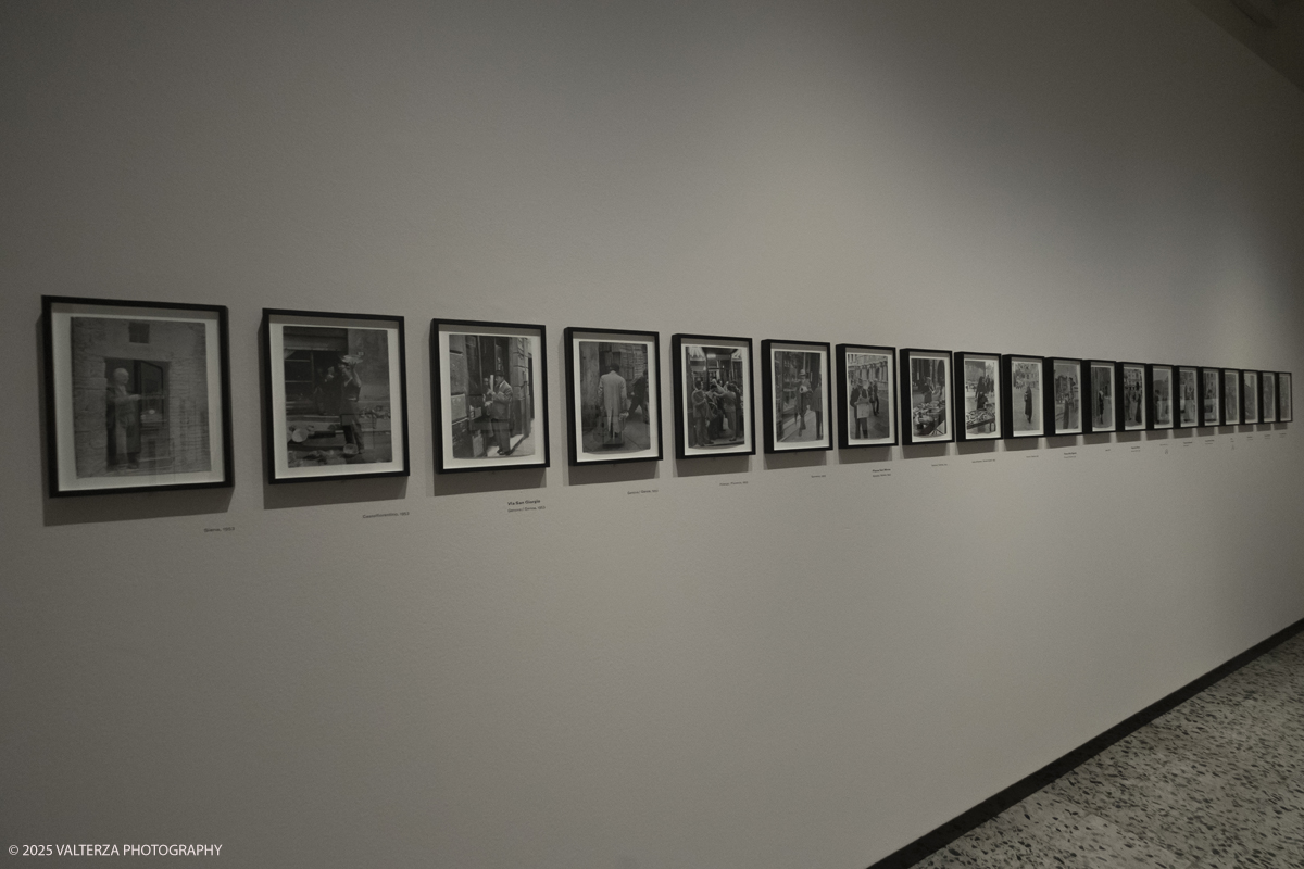 DSCF0093.jpg - Italy, Turin, February 13, 2025. CAMERA - Centro Italiano per la Fotografia presents the exhibition â€œHenri Cartier-Bresson e lâ€™Italiaâ€�, an unpublished story, signed by H.C.B. on the history of the  Italian countrry from 1932 to 1973. Into the picture images from 1953