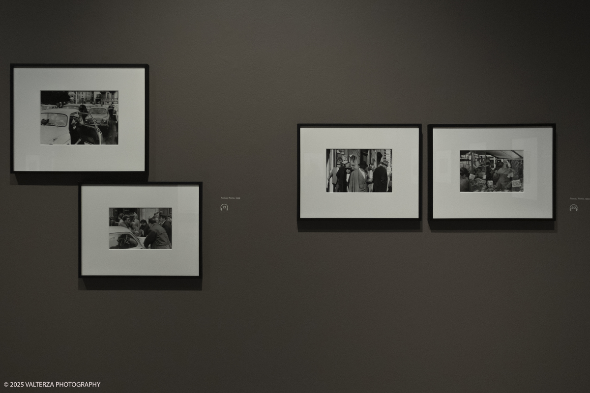 DSCF0119.jpg - Italy, Turin, February 13, 2025. CAMERA - Centro Italiano per la Fotografia presents the exhibition â€œHenri Cartier-Bresson e lâ€™Italiaâ€�, an unpublished story, signed by H.C.B. on the history of the  Italian countrry from 1932 to 1973. Into the picture images from 1958 to 1968. Fourth time in italy