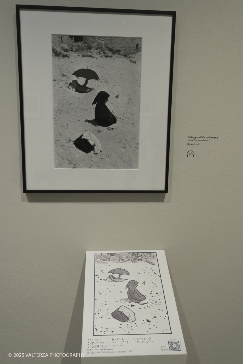 DSCF0131.jpg - Italy, Turin, February 13, 2025. CAMERA - Centro Italiano per la Fotografia presents the exhibition â€œHenri Cartier-Bresson e lâ€™Italiaâ€�, an unpublished story, signed by H.C.B. on the history of the  Italian countrry from 1932 to 1973. Into the picture  image from 1958 to 1968.  Fourth time in italy