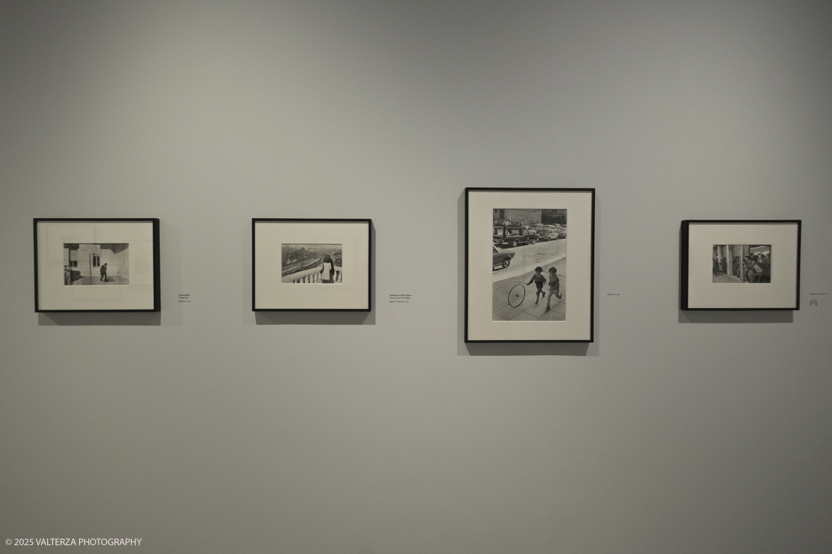 DSCF0153.jpg - Italy, Turin, February 13, 2025. CAMERA - Centro Italiano per la Fotografia presents the exhibition â€œHenri Cartier-Bresson e lâ€™Italiaâ€�, an unpublished story, signed by H.C.B. on the history of the  Italian countrry from 1932 to 1973. Into the picture images early 70â€™s last time in Italy