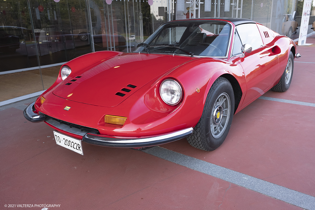 _DSF2626.jpg - 12/10/2021. Torino.  Al MAUTO in esposizione nove Lancia Gamma CoupÃ¨ fino al 24 Ottobre. Nella foto Ferrari Dino 246 gts