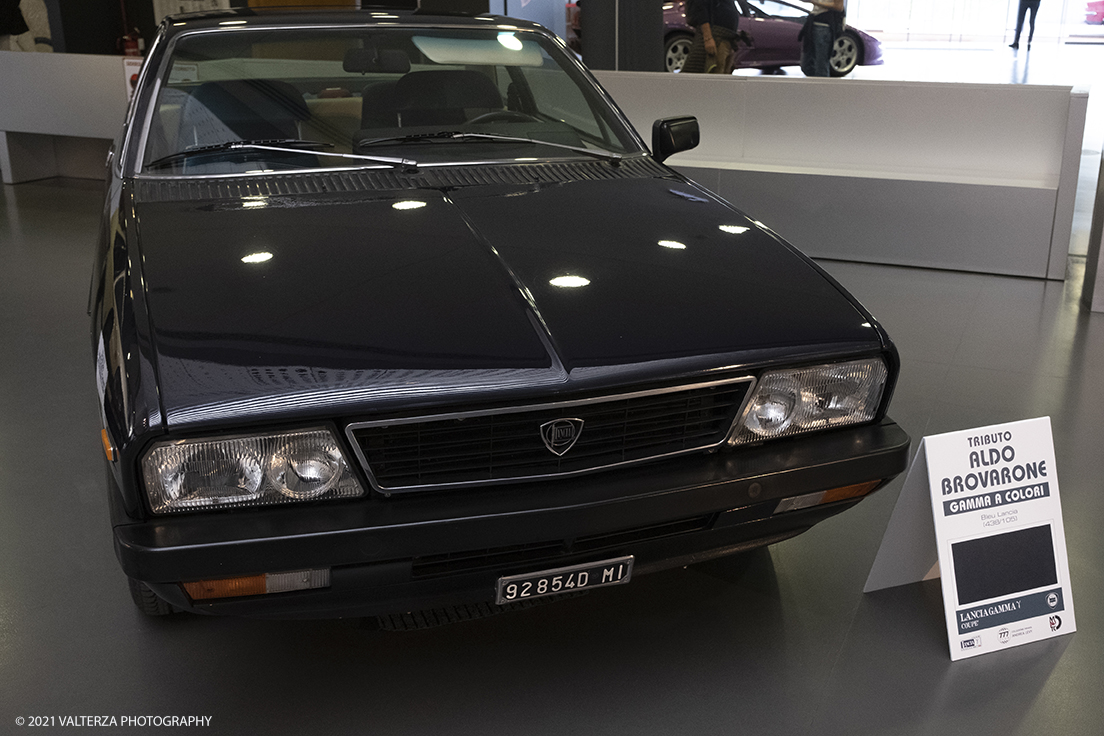 _DSF2644.jpg - 12/10/2021. Torino.  Al MAUTO in esposizione nove Lancia Gamma CoupÃ¨ fino al 24 Ottobre. Nella foto Lancia Gamma coupÃ¨