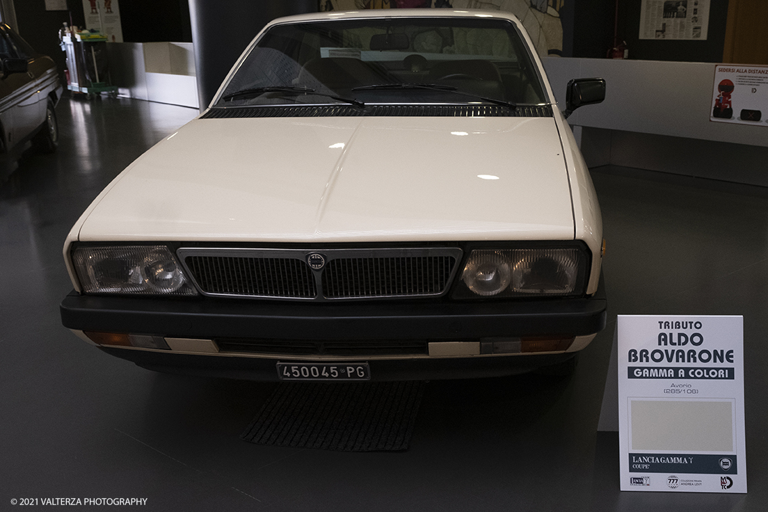 _DSF2647.jpg - 12/10/2021. Torino.  Al MAUTO in esposizione nove Lancia Gamma CoupÃ¨ fino al 24 Ottobre. Nella foto Lancia Gamma coupÃ¨