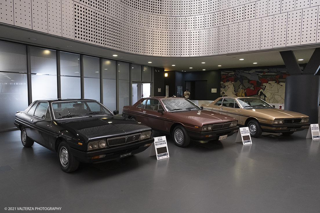 _DSF2657.jpg - 12/10/2021. Torino.  Al MAUTO in esposizione nove Lancia Gamma CoupÃ¨ fino al 24 Ottobre. Nella foto 3 delle 9 Lancia Gamma coupÃ¨