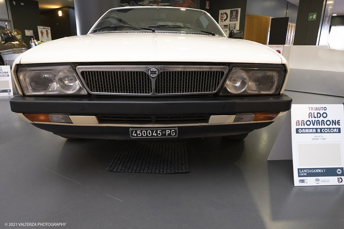 _DSF2679.jpg - 12/10/2021. Torino.  Al MAUTO in esposizione nove Lancia Gamma CoupÃ¨ fino al 24 Ottobre. Nella foto Lancia Gamma coupÃ¨