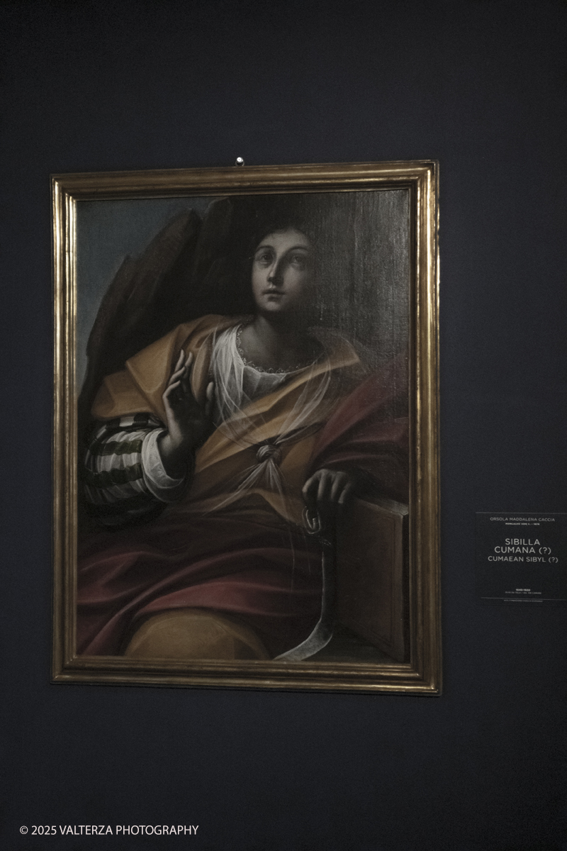 DSCF0377.jpg - 17/04/2025. Torino. Artexhibition, Da Botticelli a Mucha. Bellezza , Natura, Seduzione. Into the picture artist Orsola Maddalena Caccia Cumean Sibyl (?)  1640-1650
