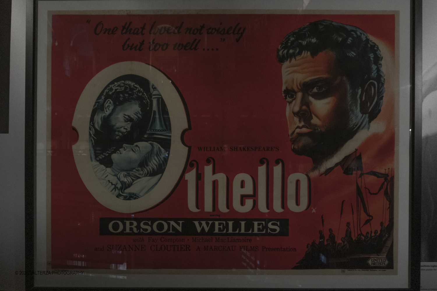 _DSF9054.jpg - 31/03/2026. Torino. Mostra My Name is Orson Welle, la mostra ripercorre la vita e la carriera del grande regista attraverso fotografie, documenti dâ€™archivio, disegni, manifesti, materiali audiovisivi e installazioni. Nella foto documentazione afferente alla alla quinta delle cinque aree tematiche della mostra  1969-1985 Un re senza regno