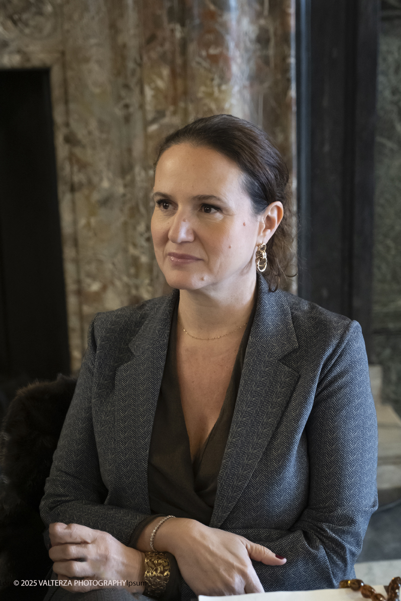 _DSF0035.jpg - 22/11720'25. Torino. Dal 22 novembre 2025 al 3 maggio 2026, le Sale Chiablese dei Musei Reali di Torino ospitano una mostra dedicata a Orazio Gentileschi (Pisa, 1563 â€“ Londra, 1639), uno dei piÃ¹ importanti artisti italiani del Seicento, la cui straordinaria qualitÃ  pittorica fu premiata da un successo in vita pari a quello di Caravaggio, Rubens e Van Dyck. Nella foto Paola D'Agostino Direttrice Musei Reali di Torino e Iole Siena presidente di Arthemisia