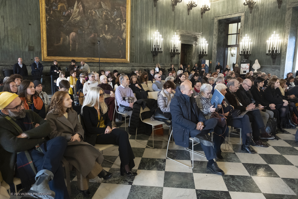 _DSF0056.jpg - 22/11720'25. Torino. Dal 22 novembre 2025 al 3 maggio 2026, le Sale Chiablese dei Musei Reali di Torino ospitano una mostra dedicata a Orazio Gentileschi (Pisa, 1563 â€“ Londra, 1639), uno dei piÃ¹ importanti artisti italiani del Seicento, la cui straordinaria qualitÃ  pittorica fu premiata da un successo in vita pari a quello di Caravaggio, Rubens e Van Dyck. Nella foto un momento della presentazione della mostra ai Musei Reali