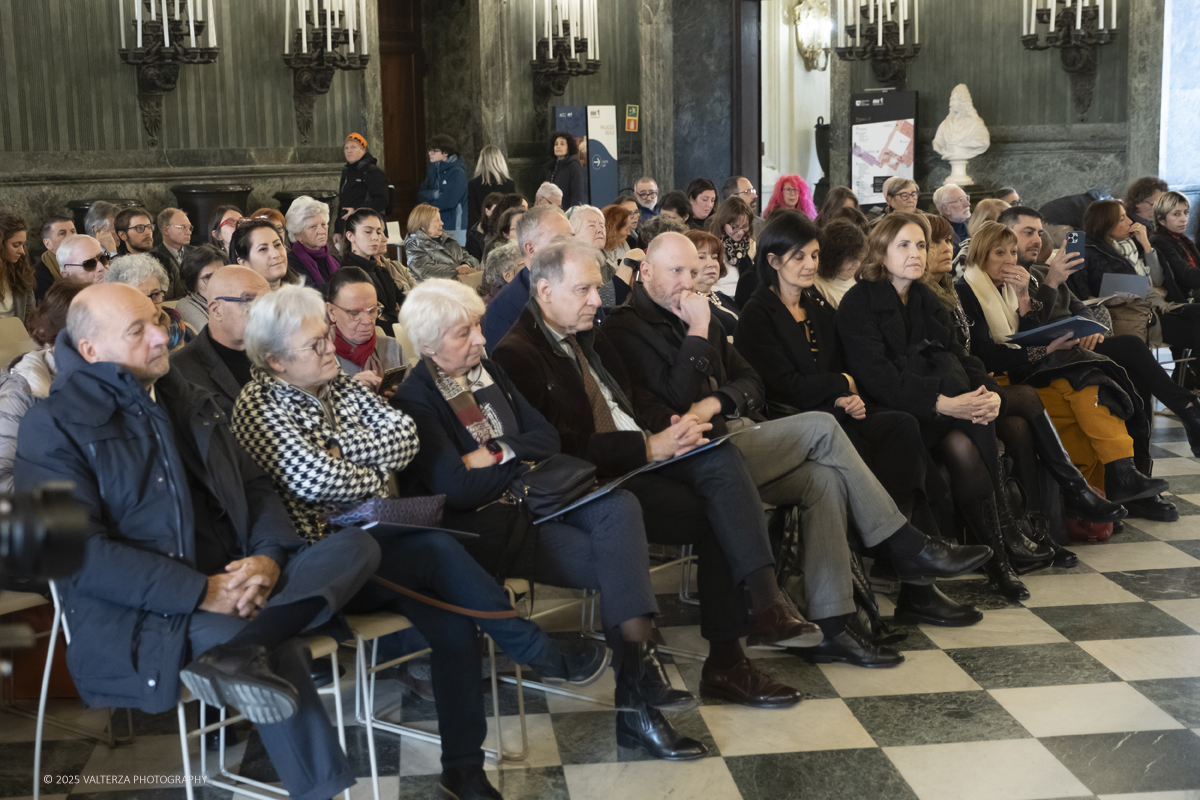 _DSF0114.jpg - 22/11720'25. Torino. Dal 22 novembre 2025 al 3 maggio 2026, le Sale Chiablese dei Musei Reali di Torino ospitano una mostra dedicata a Orazio Gentileschi (Pisa, 1563 â€“ Londra, 1639), uno dei piÃ¹ importanti artisti italiani del Seicento, la cui straordinaria qualitÃ  pittorica fu premiata da un successo in vita pari a quello di Caravaggio, Rubens e Van Dyck. Nella foto un momento della presentazione della mostra ai Musei Reali