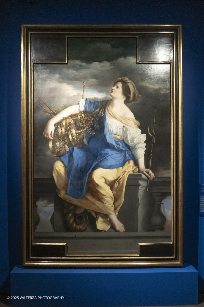 _DSF0379.jpg - 22/11720'25. Torino. Dal 22 novembre 2025 al 3 maggio 2026, le Sale Chiablese dei Musei Reali di Torino ospitano una mostra dedicata a Orazio Gentileschi (Pisa, 1563 â€“ Londra, 1639), uno dei piÃ¹ importanti artisti italiani del Seicento, la cui straordinaria qualitÃ  pittorica fu premiata da un successo in vita pari a quello di Caravaggio, Rubens e Van Dyck. Nella foto Orazio Gentileschi La felicitÃ  pubblica trionfante sui pericoli, 1625-1626