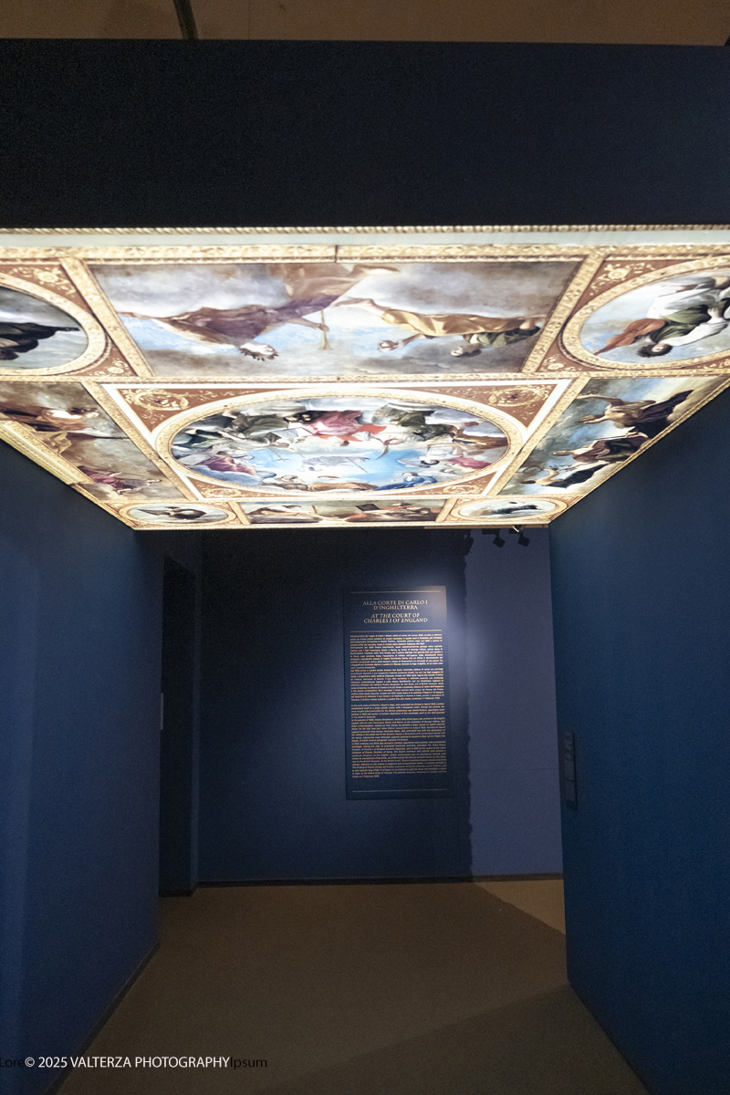 _DSF0441.jpg - 22/11720'25. Torino. Dal 22 novembre 2025 al 3 maggio 2026, le Sale Chiablese dei Musei Reali di Torino ospitano una mostra dedicata a Orazio Gentileschi (Pisa, 1563 â€“ Londra, 1639), uno dei piÃ¹ importanti artisti italiani del Seicento, la cui straordinaria qualitÃ  pittorica fu premiata da un successo in vita pari a quello di Caravaggio, Rubens e Van Dyck. Nella foto parte dell'allestimento della mostra