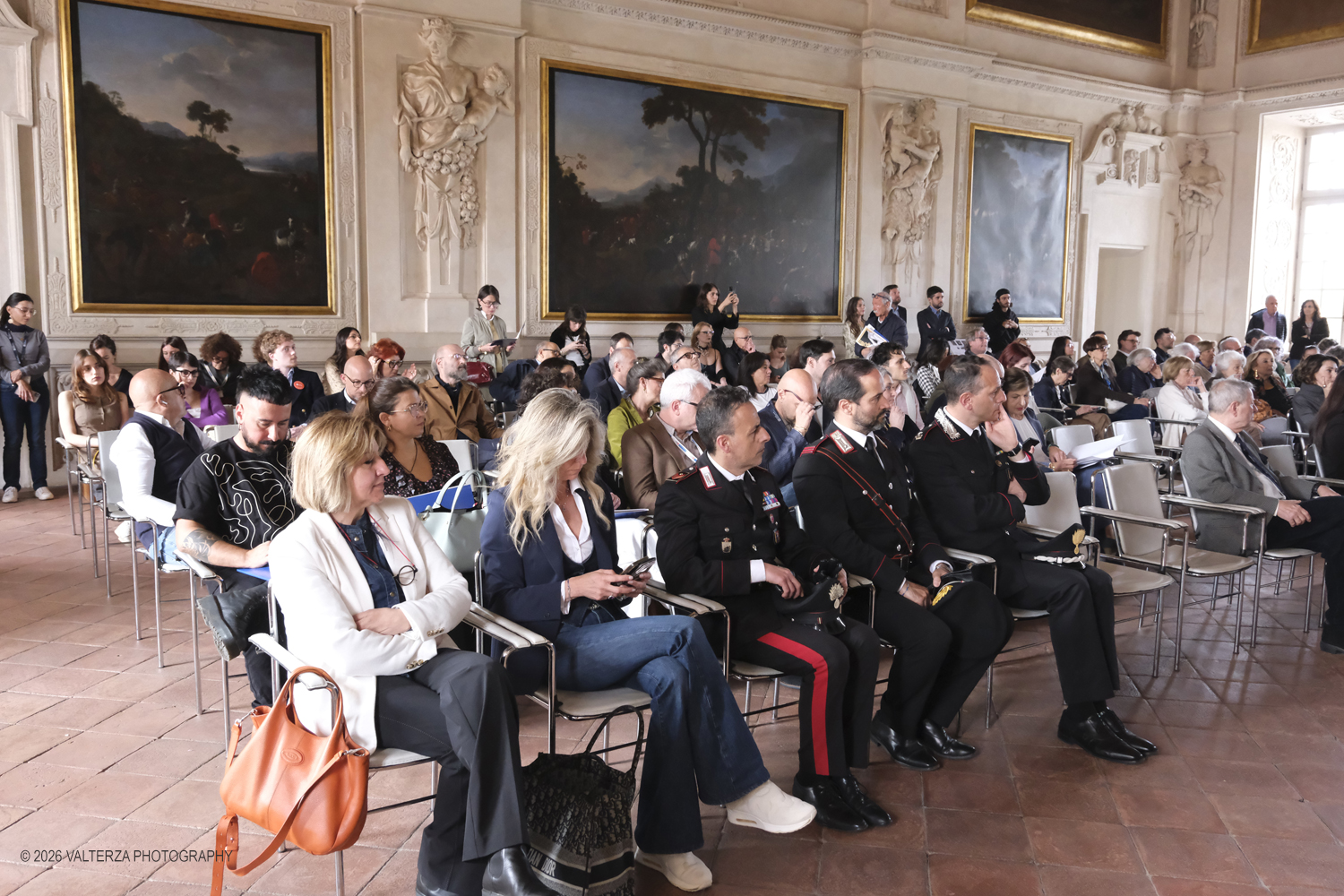 _DSF3546.jpg - 17/04/2026. Torino.  In mostra abiti che hanno definito l'immagine delle regine nel cinema e nel teatro. Nella foto un momento dlla conferenza stampa di presentazione della mostra
