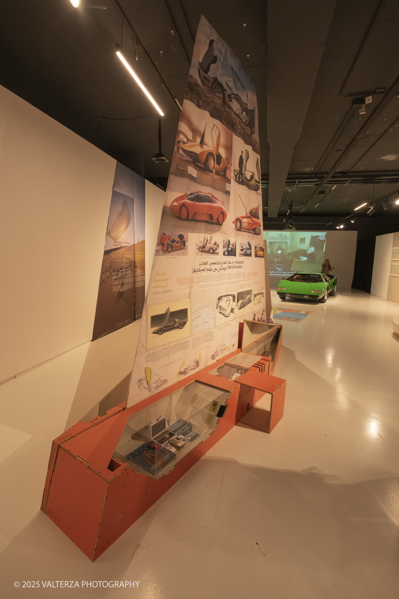_DSF8779.jpg - 19/06/2025. Torino.    ULTRALEGGERA. A design journey with Marcello Gandini between Italy and Qatar.   Lâ€™ereditÃ  di pensiero di Marcello Gandini in una mostra a un anno dalla scomparsa del Maestro. Nella foto  parte dell'allestimento della mostra