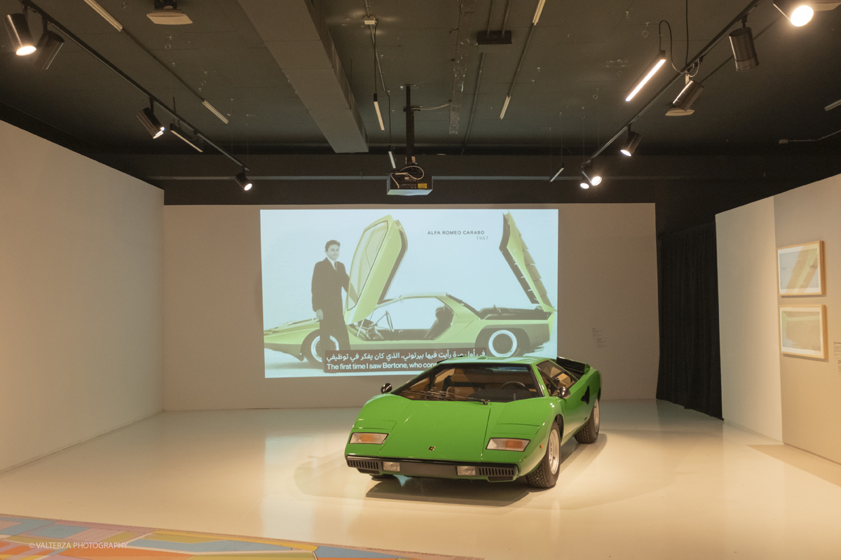 _DSF9019.jpg - 19/06/2025. Torino.    ULTRALEGGERA. A design journey with Marcello Gandini between Italy and Qatar.  Lâ€™ereditÃ  di pensiero di Marcello Gandini in una mostra a un anno dalla scomparsa del Maestro. Nella foto  parte dell'allestimento della mostra
