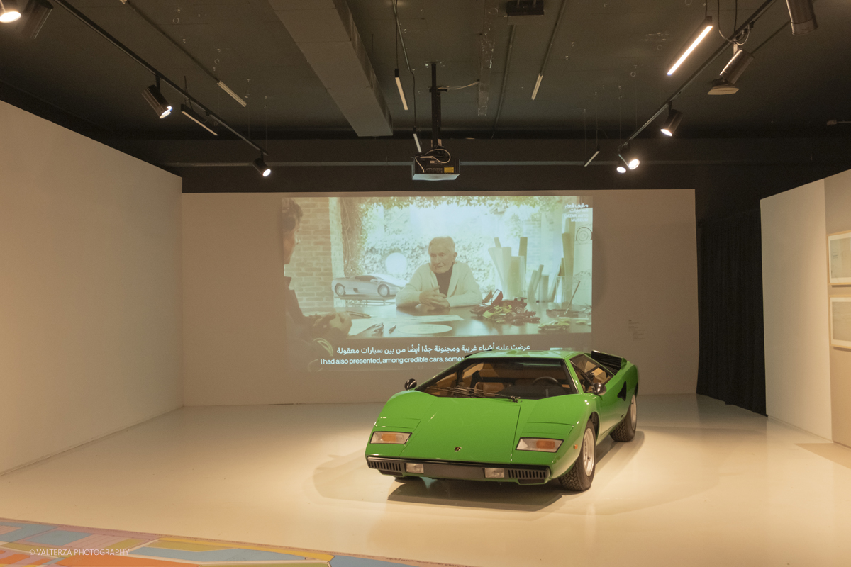 _DSF9021.jpg - 19/06/2025. Torino.    ULTRALEGGERA. A design journey with Marcello Gandini between Italy and Qatar.  Lâ€™ereditÃ  di pensiero di Marcello Gandini in una mostra a un anno dalla scomparsa del Maestro. Nella foto  parte dell'allestimento della mostra