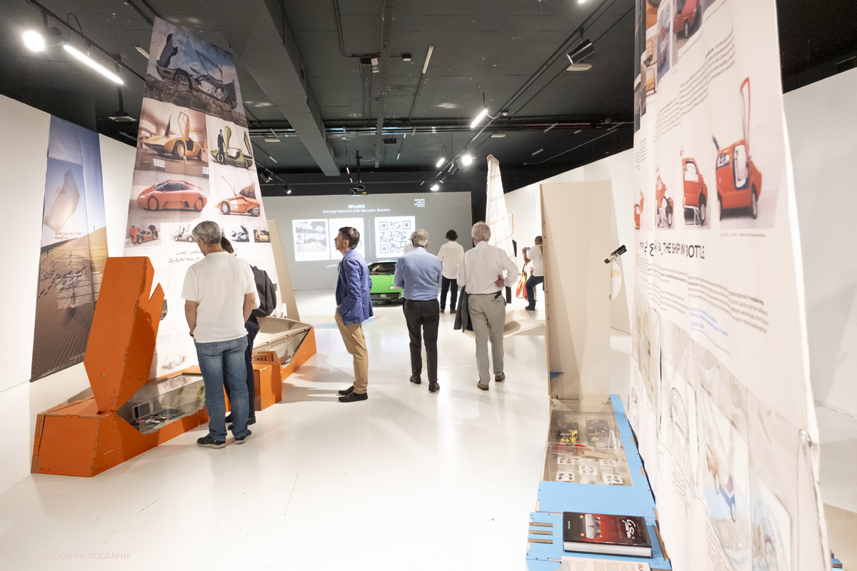 DSCF0494.jpg - 19/06/2025. Torino.    ULTRALEGGERA. A design journey with Marcello Gandini between Italy and Qatar.  Lâ€™ereditÃ  di pensiero di Marcello Gandini in una mostra a un anno dalla scomparsa del Maestro. Nella foto in visita alla mostra