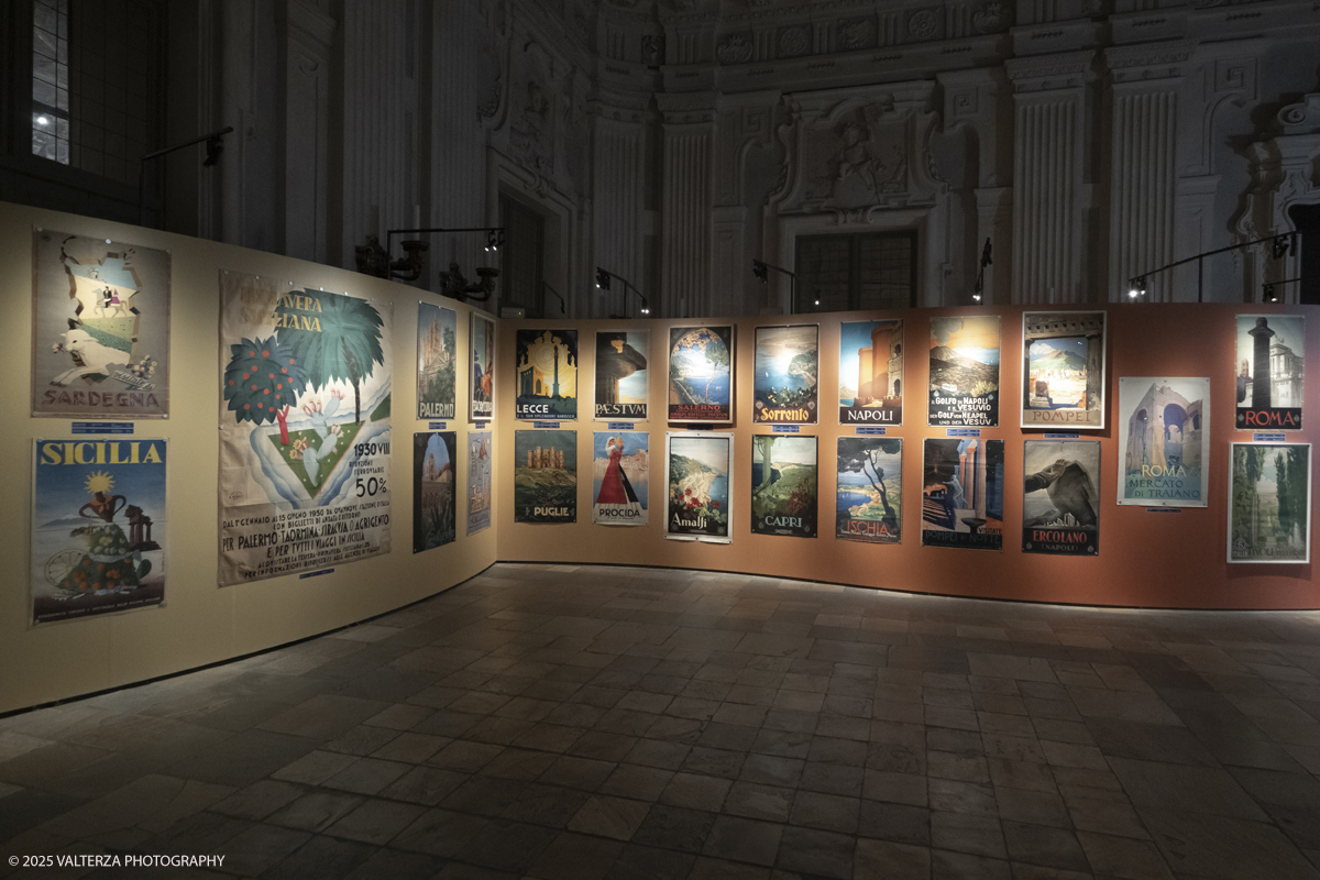 DSCF0069.jpg - Italy, February 12, 2025. Palazzo Madama â€“ Museo Civico d'Arte Antica di Torino presents the exhibition â€œVisitate lâ€™Italia! Promozione e PubblicitÃ  Turistica 1900-1950â€�, an unpublished story on the history of Italian tourism promotion.