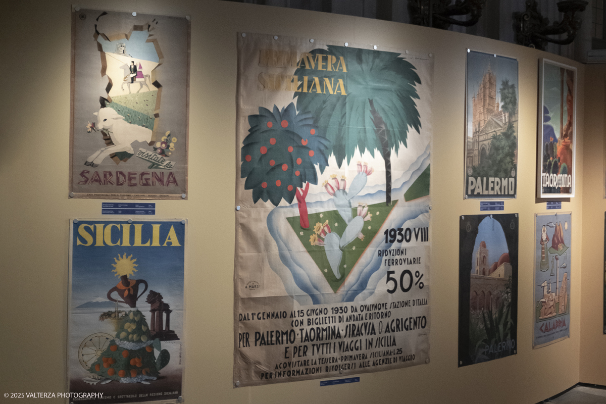 DSCF0082.jpg - Italy, February 12, 2025. Palazzo Madama â€“ Museo Civico d'Arte Antica di Torino presents the exhibition â€œVisitate lâ€™Italia! Promozione e PubblicitÃ  Turistica 1900-1950â€�, an unpublished story on the history of Italian tourism promotion.