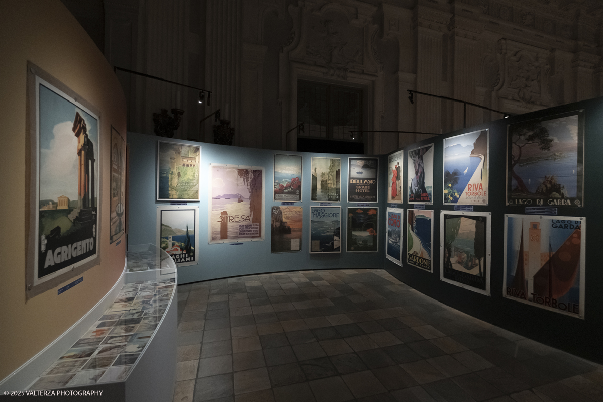 DSCF0089.jpg - Italy, February 12, 2025. Palazzo Madama â€“ Museo Civico d'Arte Antica di Torino presents the exhibition â€œVisitate lâ€™Italia! Promozione e PubblicitÃ  Turistica 1900-1950â€�, an unpublished story on the history of Italian tourism promotion.