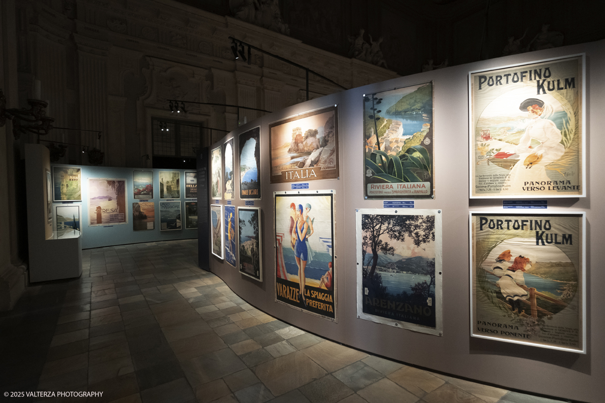 DSCF0090.jpg - Italy, February 12, 2025. Palazzo Madama â€“ Museo Civico d'Arte Antica di Torino presents the exhibition â€œVisitate lâ€™Italia! Promozione e PubblicitÃ  Turistica 1900-1950â€�, an unpublished story on the history of Italian tourism promotion.