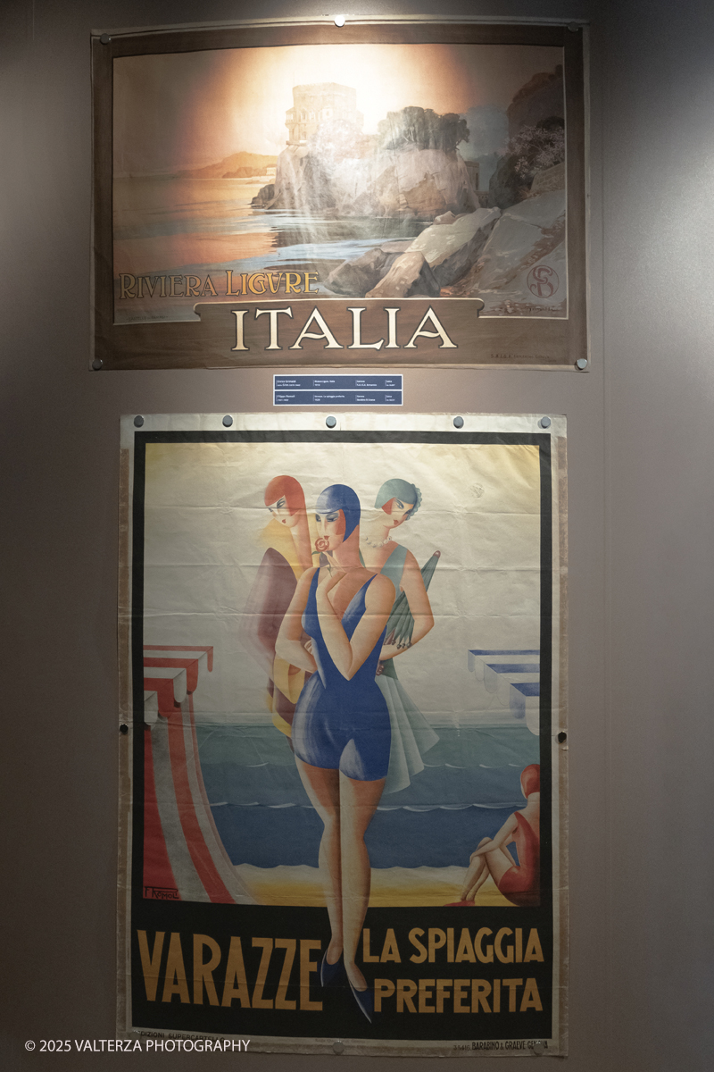 DSCF0095.jpg - Italy, February 12, 2025. Palazzo Madama â€“ Museo Civico d'Arte Antica di Torino presents the exhibition â€œVisitate lâ€™Italia! Promozione e PubblicitÃ  Turistica 1900-1950â€�, an unpublished story on the history of Italian tourism promotion.