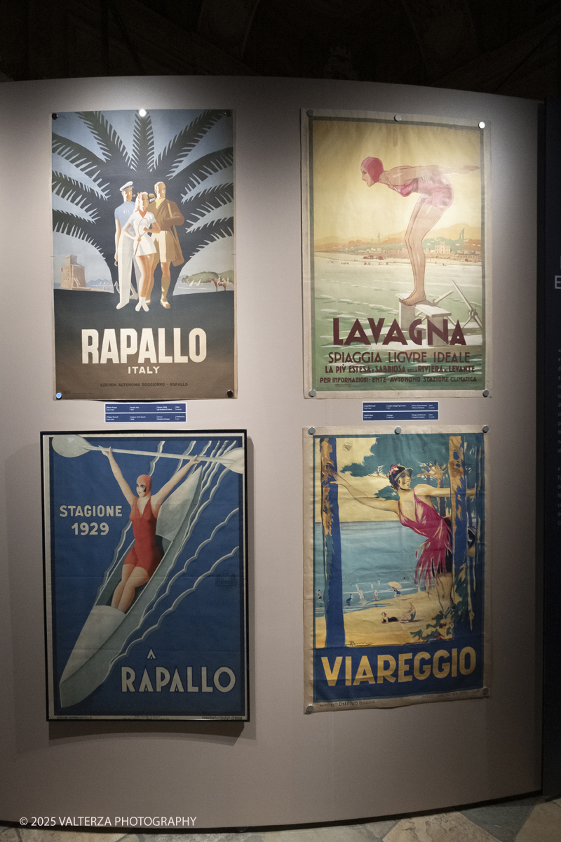 DSCF0097.jpg - Italy, February 12, 2025. Palazzo Madama â€“ Museo Civico d'Arte Antica di Torino presents the exhibition â€œVisitate lâ€™Italia! Promozione e PubblicitÃ  Turistica 1900-1950â€�, an unpublished story on the history of Italian tourism promotion.