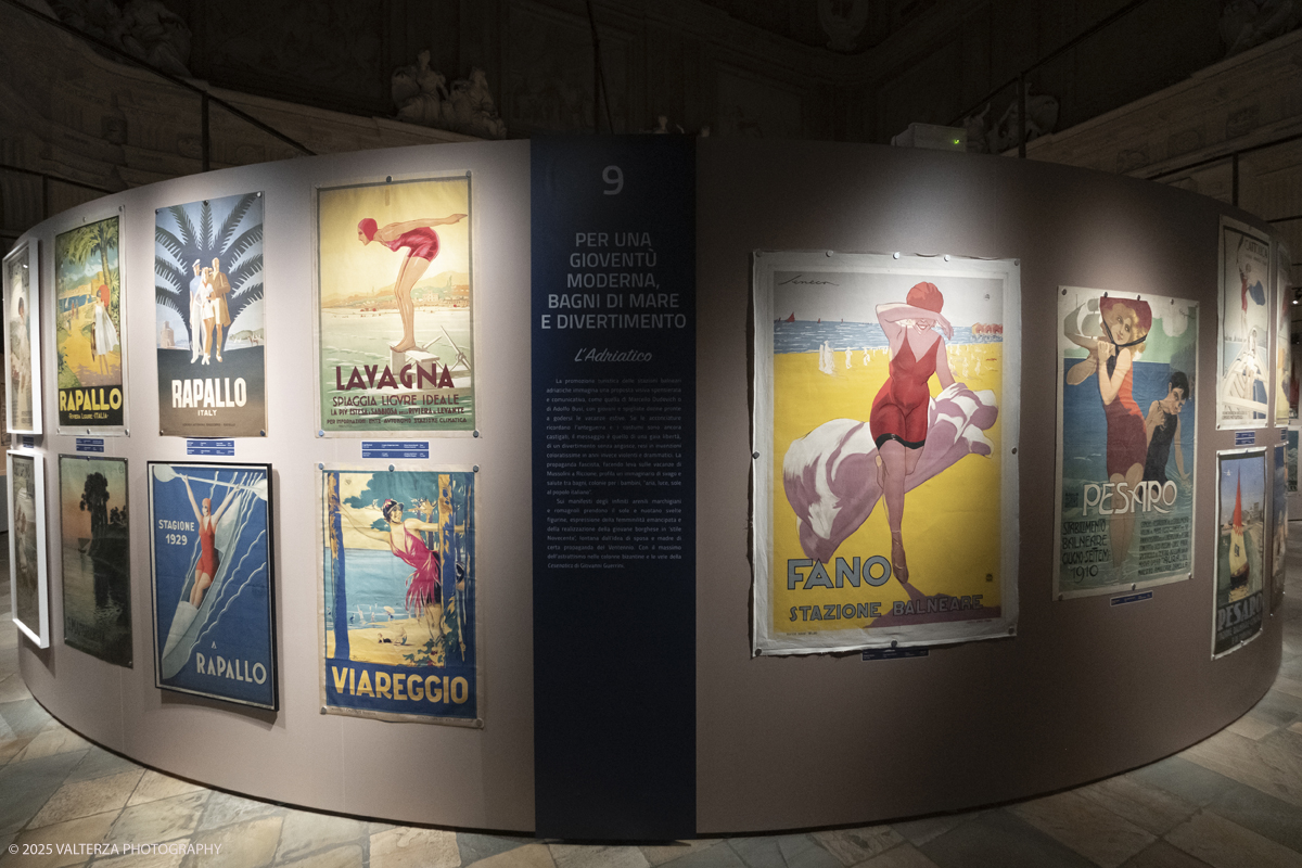 DSCF0100.jpg - Italy, February 12, 2025. Palazzo Madama â€“ Museo Civico d'Arte Antica di Torino presents the exhibition â€œVisitate lâ€™Italia! Promozione e PubblicitÃ  Turistica 1900-1950â€�, an unpublished story on the history of Italian tourism promotion.