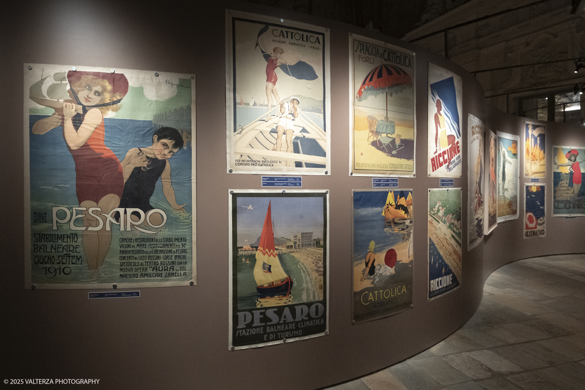 DSCF0112.jpg - Italy, February 12, 2025. Palazzo Madama â€“ Museo Civico d'Arte Antica di Torino presents the exhibition â€œVisitate lâ€™Italia! Promozione e PubblicitÃ  Turistica 1900-1950â€�, an unpublished story on the history of Italian tourism promotion.