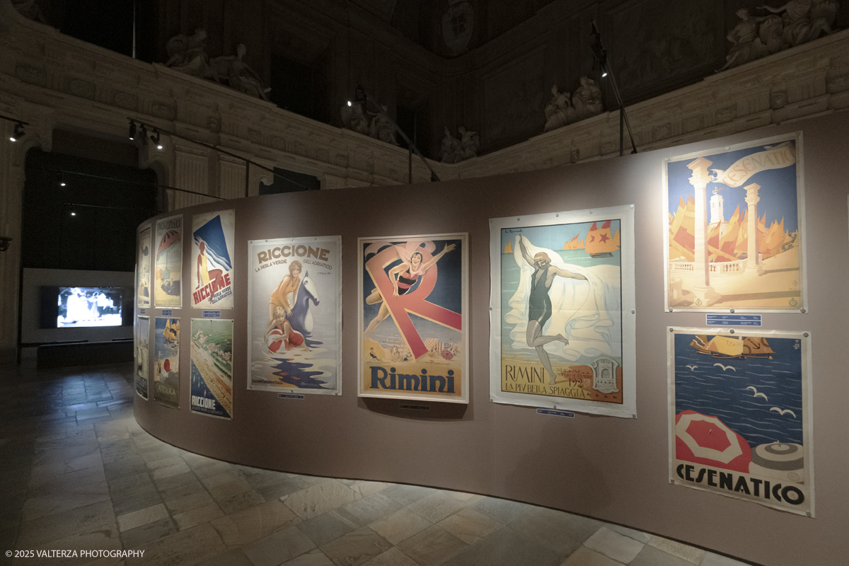 DSCF0115.jpg - Italy, February 12, 2025. Palazzo Madama â€“ Museo Civico d'Arte Antica di Torino presents the exhibition â€œVisitate lâ€™Italia! Promozione e PubblicitÃ  Turistica 1900-1950â€�, an unpublished story on the history of Italian tourism promotion.