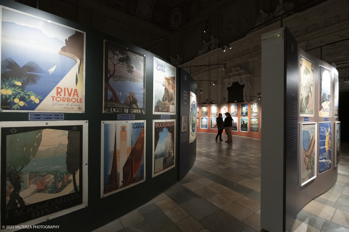 DSCF0119.jpg - Italy, February 12, 2025. Palazzo Madama â€“ Museo Civico d'Arte Antica di Torino presents the exhibition â€œVisitate lâ€™Italia! Promozione e PubblicitÃ  Turistica 1900-1950â€�, an unpublished story on the history of Italian tourism promotion.